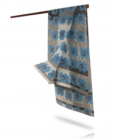 Палантин Женский SN40-FL.DE.DIEU/BLEU